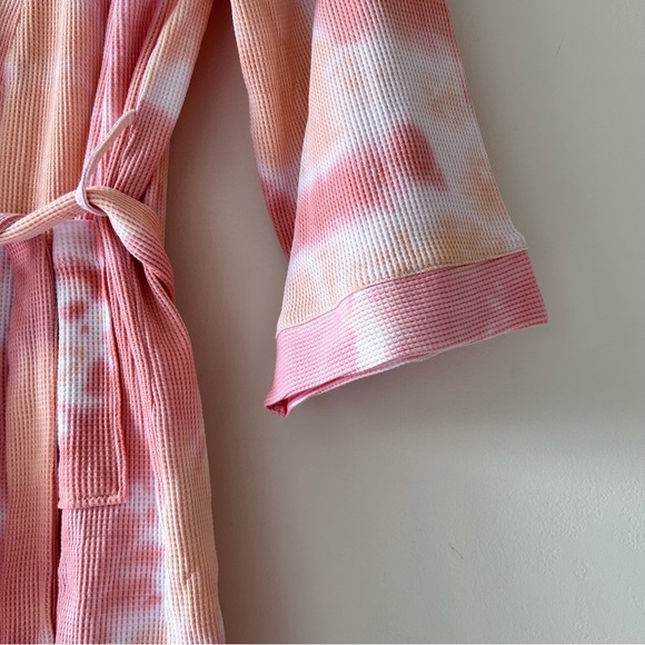 WILD SAGE | Splash Ink Waffle Knit Robe - Picture 3 of 3